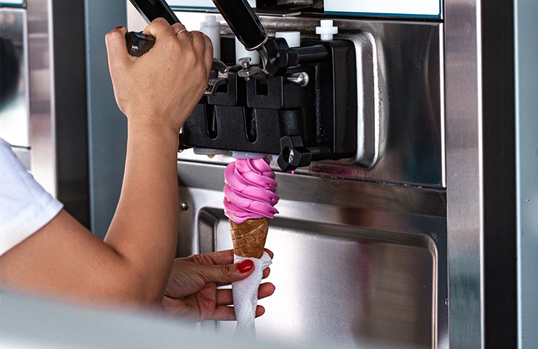 Hm716a Froyo Frozen Yogurt Machine For Franchise Business
