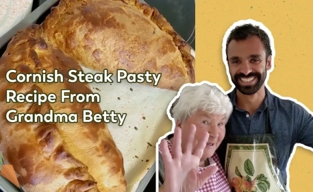 Traditional Cornish Steak Pasty With Grandma Betty | Family Recipes