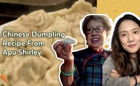 How To Make Chinese Pork & Vegetarian Dumplings With Apu Shirley | Family Recipes