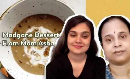Madgane Recipe With Mom Asha | Traditional Indian Dessert | Family Recipes