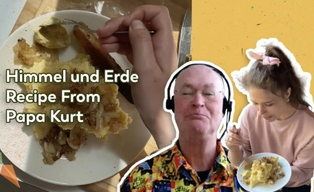 Traditional Himmel Und Erde Dish With Papa Kurt | Family Recipes