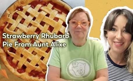 Traditional Strawberry Rhubarb Pie Recipe | Family Recipes